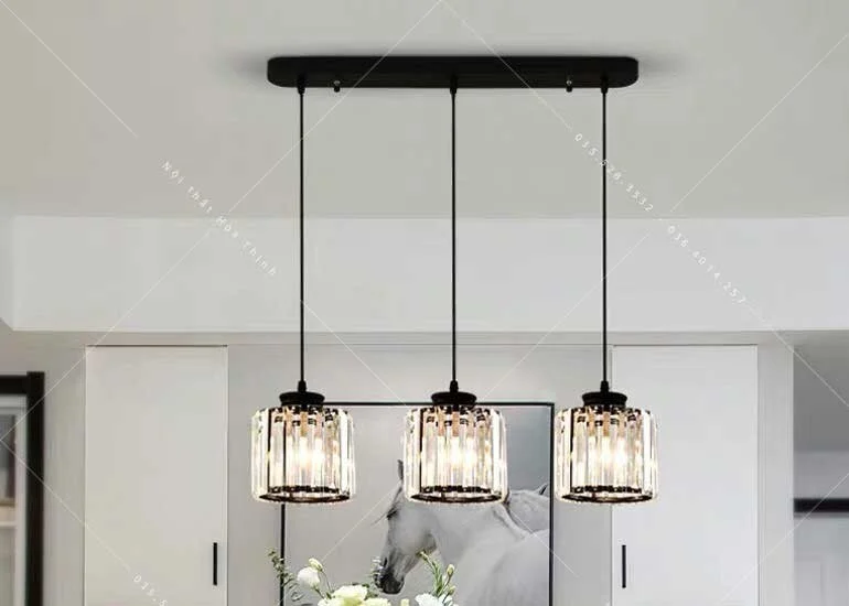 Đèn thả phòng bếp cao cấp, đèn thả trần phòng bếp hiện đại