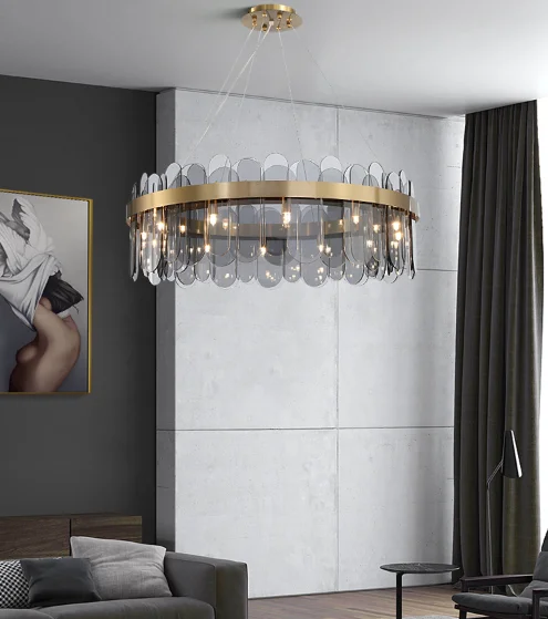 Đèn chùm pha lê HTPL-52 D80