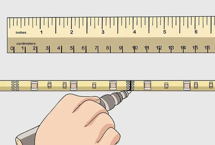 cách đấu đèn led dây