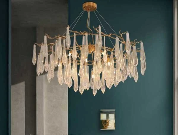 Đèn trang trí nhà cổ điển pha lê