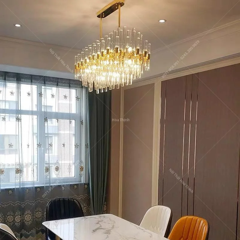đèn chùm pha lê HTPL-61