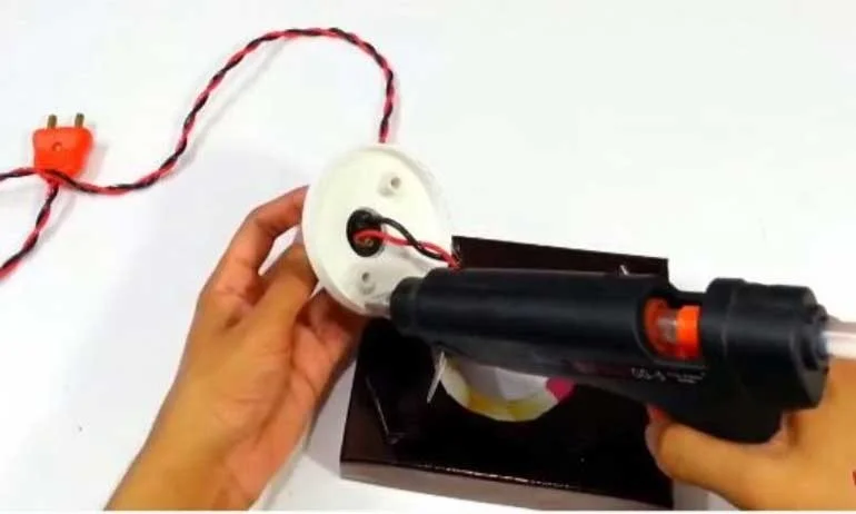 đèn trang trí tự chế,