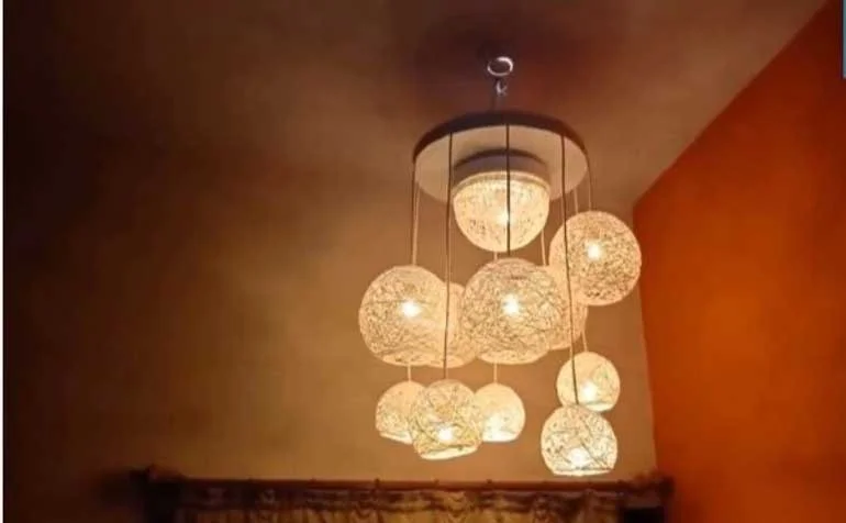 tự làm đèn trang trí