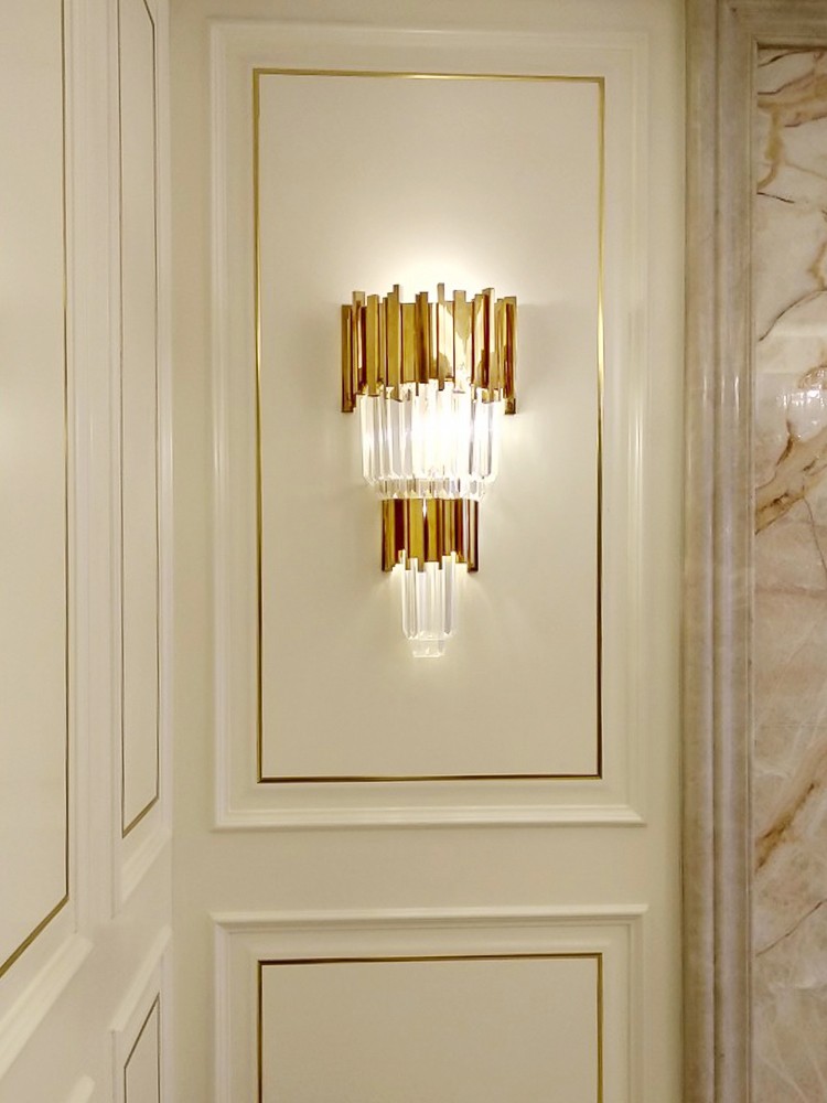 đèn treo tường đẹp pha lê HTOT-24