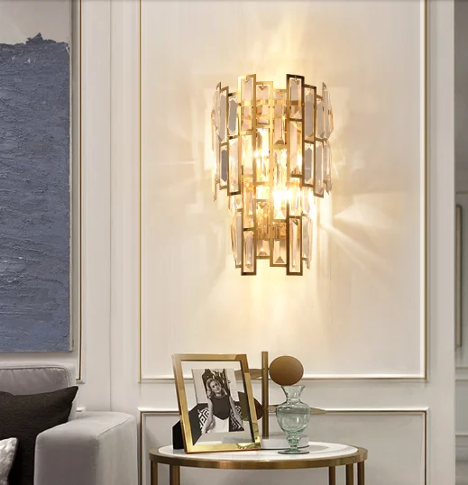 đèn tường LED pha lê HTOT-21