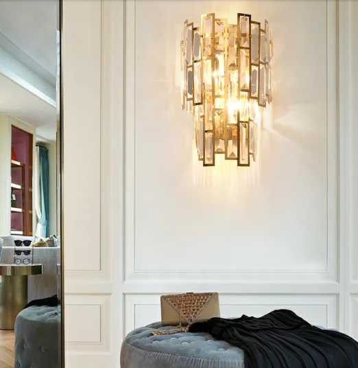 đèn tường LED pha lê HTOT-21