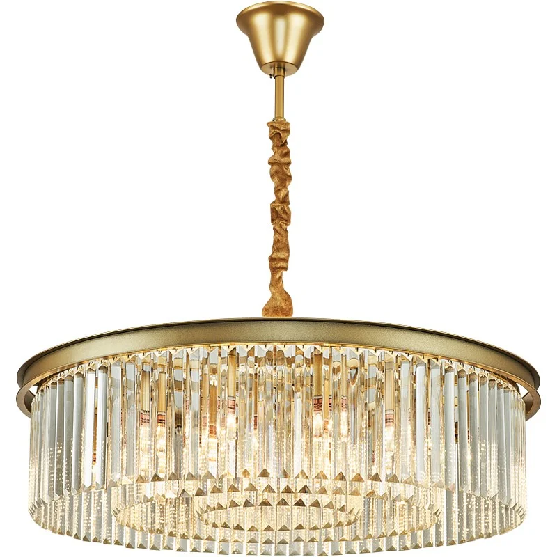 đèn chùm pha lê phòng khách