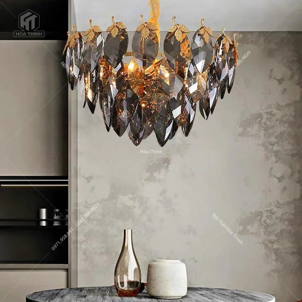 Đèn chùm pha lê HTPL-72 D80