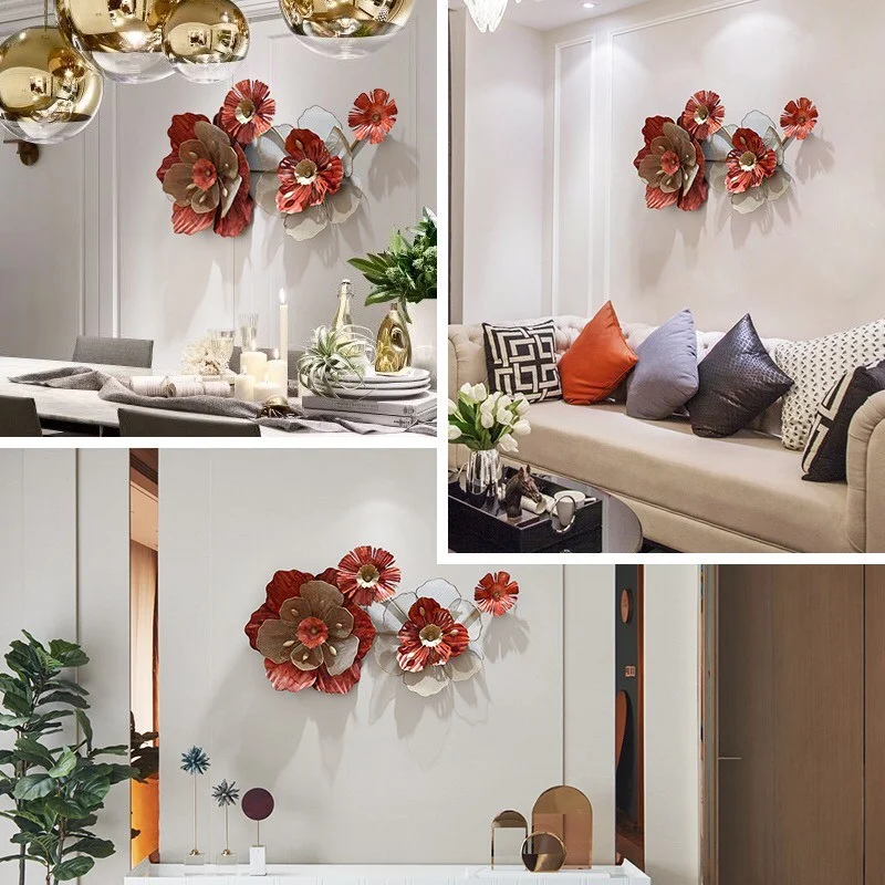 tranh decor lá đỏ HTSDC-59
