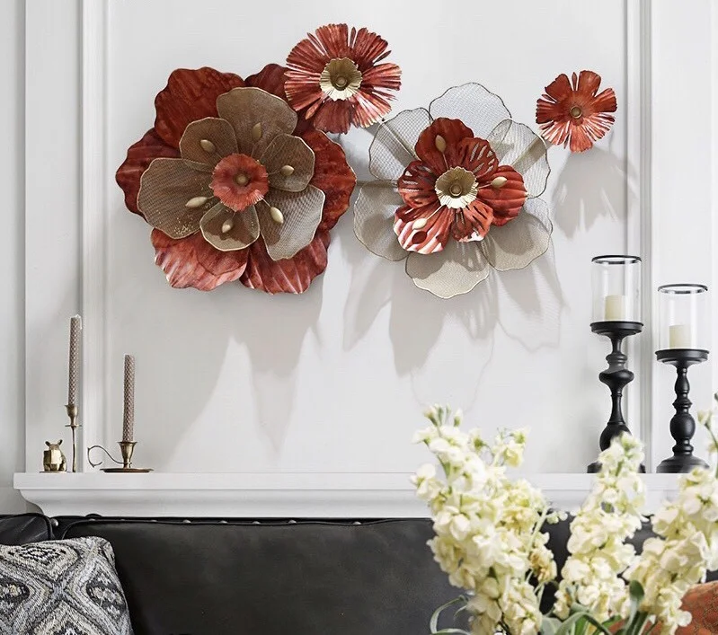tranh decor lá đỏ HTSDC-59