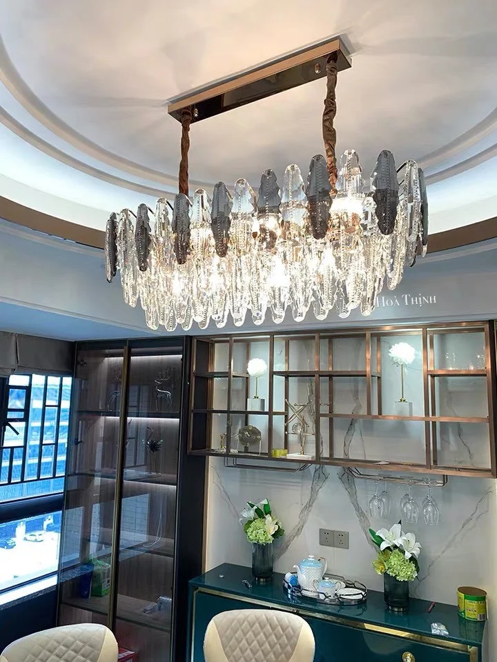 Đèn chùm pha lê HTPL-76 1m