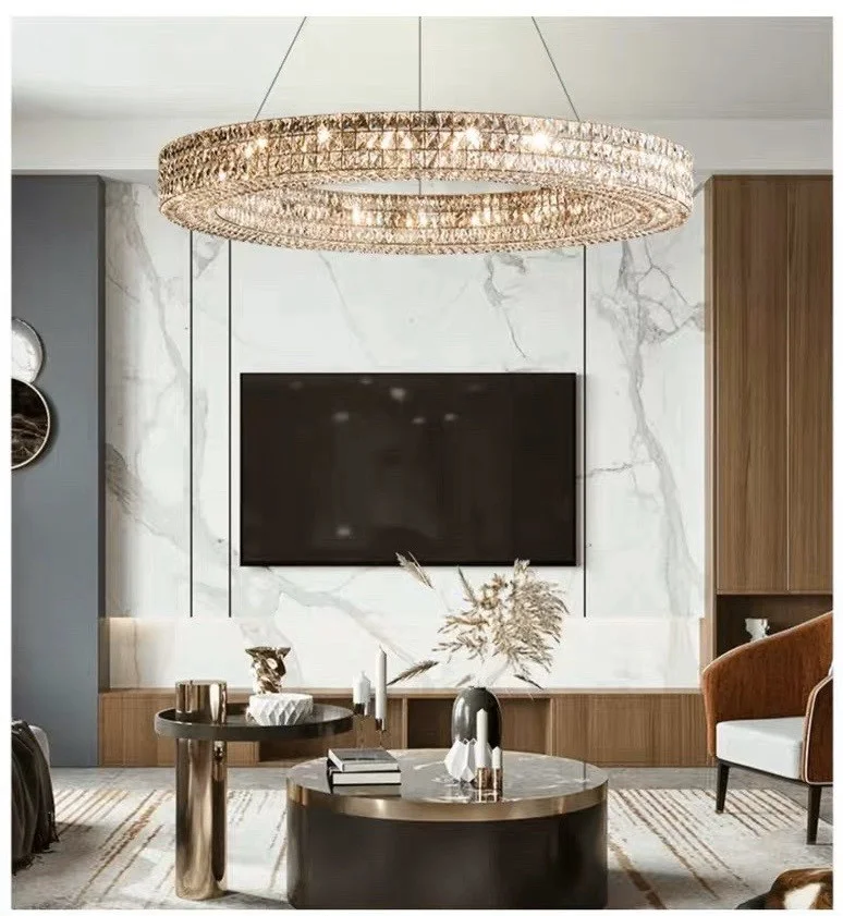 Đèn chùm pha lê HTPL-74 D80