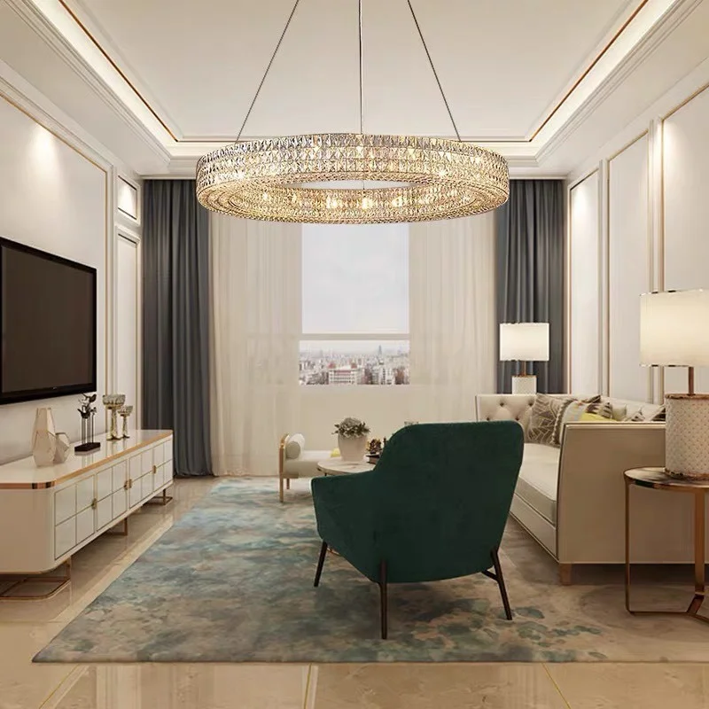 Đèn chùm pha lê HTPL-74 D80