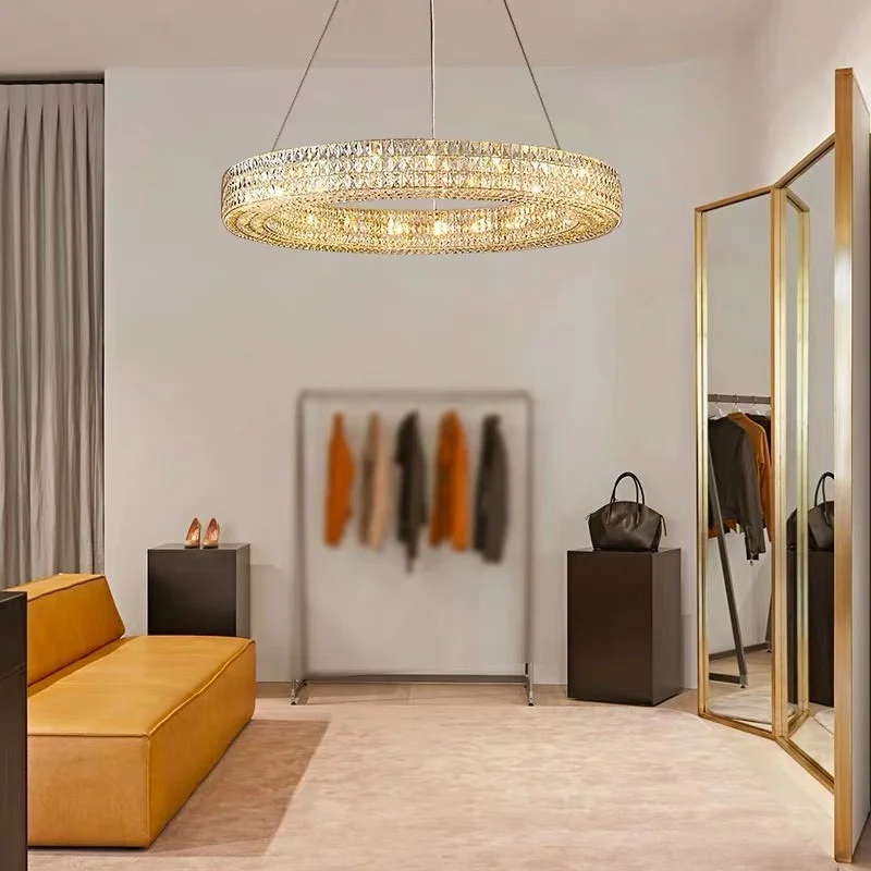 Đèn chùm pha lê HTPL-74 D80