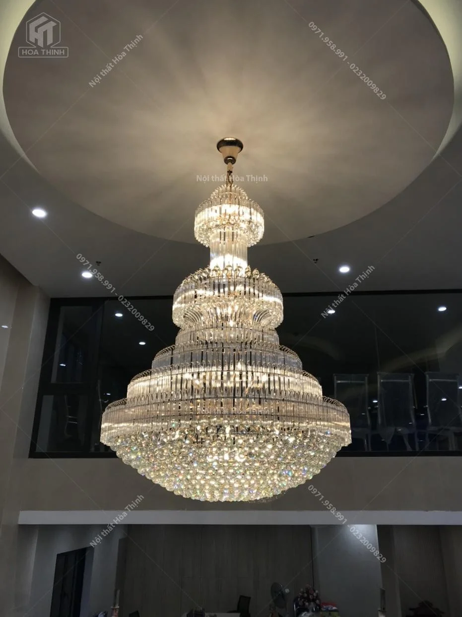đèn thả thông tầng pha lê TTPL-38