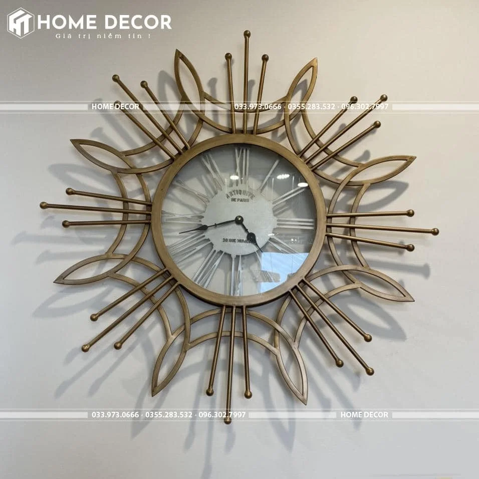 đồng hồ decor HTSDC-12