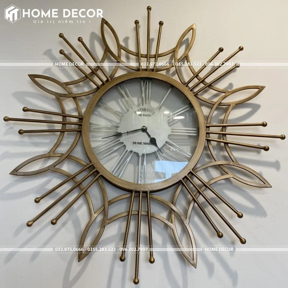 đồng hồ decor HTSDC-12