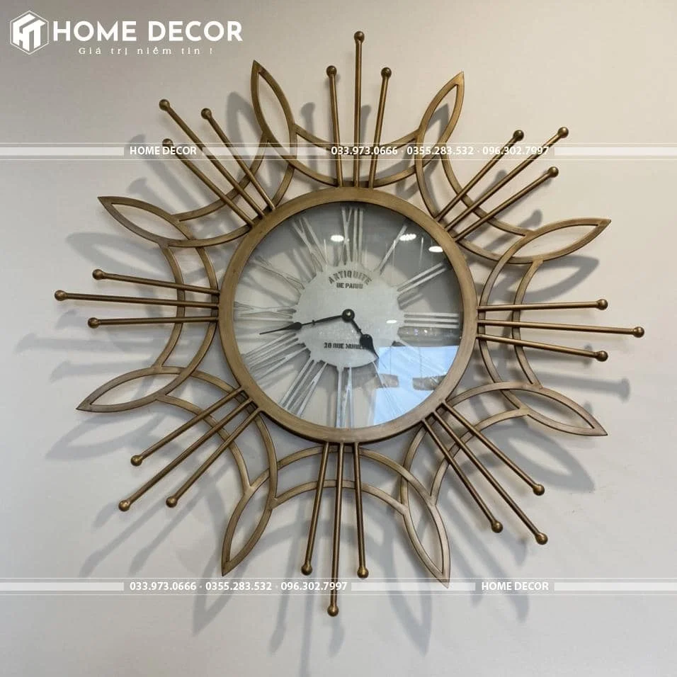 đồng hồ decor HTSDC-12