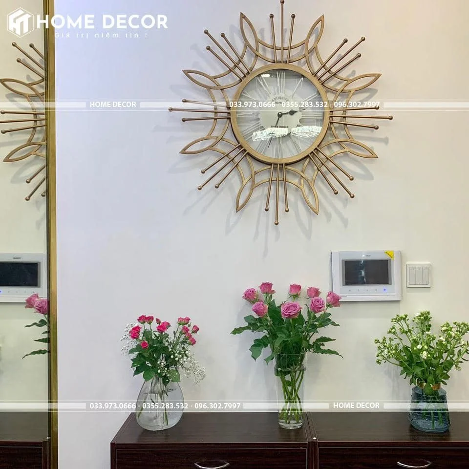 đồng hồ decor HTSDC-12