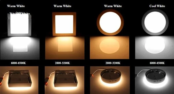 dài màu đèn led âm trần