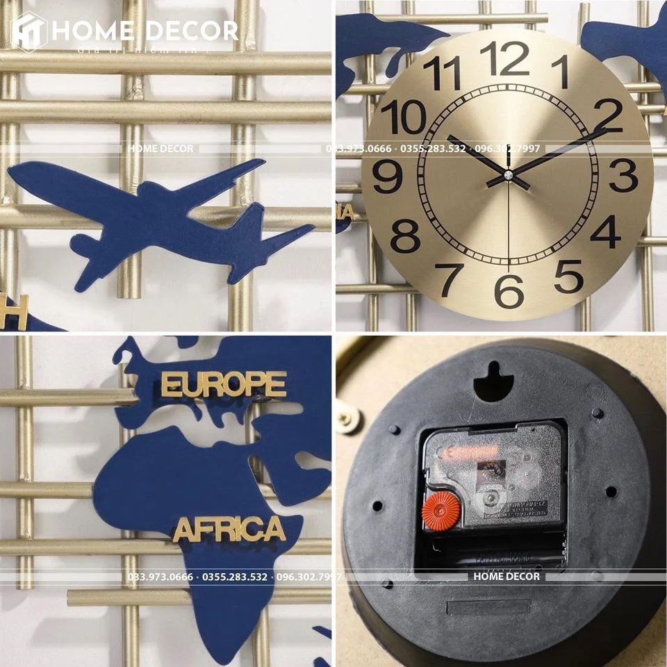 Đồng hồ decor HTSDH-A2115