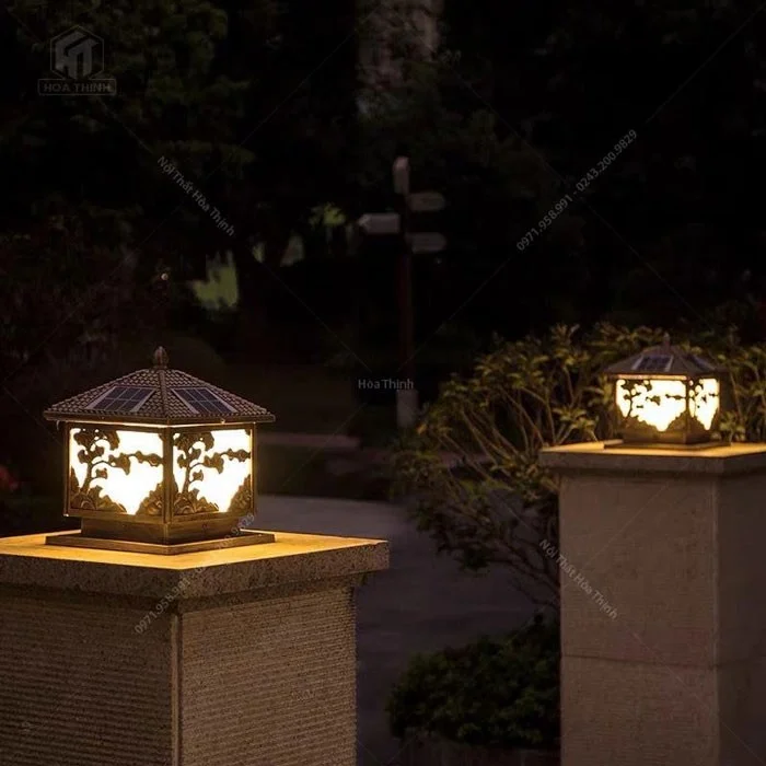 Đèn trụ cổng năng lượng mặt trời