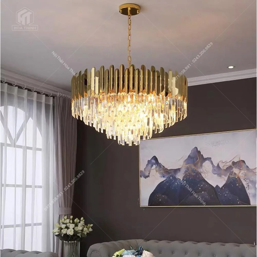 Đèn chùm pha lê HTPL-104