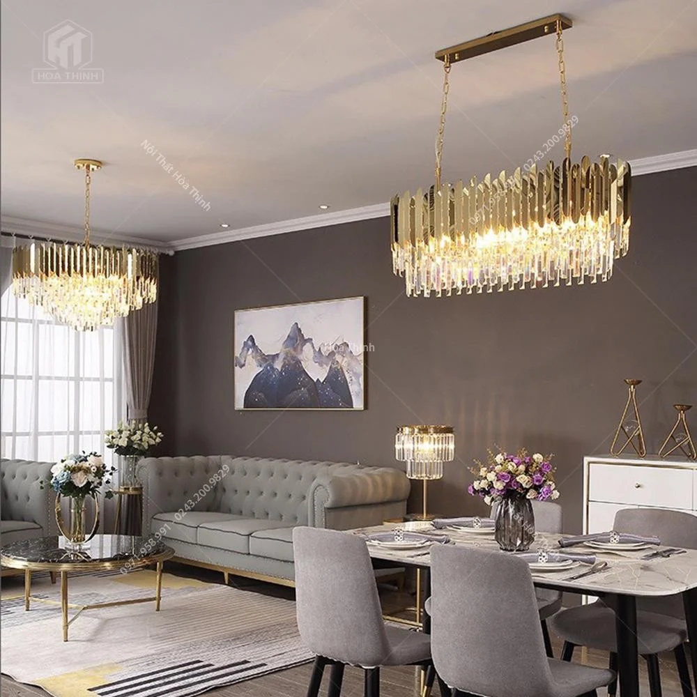 Đèn chùm pha lê HTPL-105