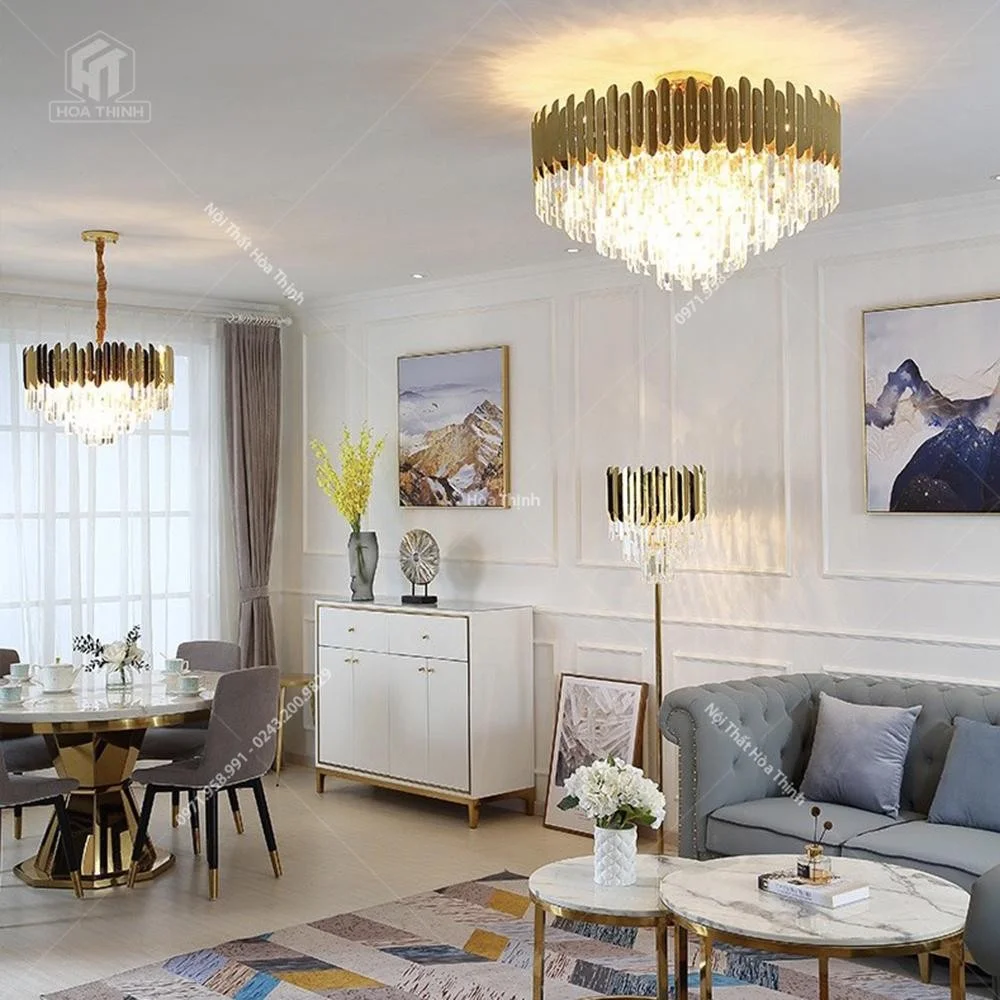 Đèn chùm pha lê HTPL-105