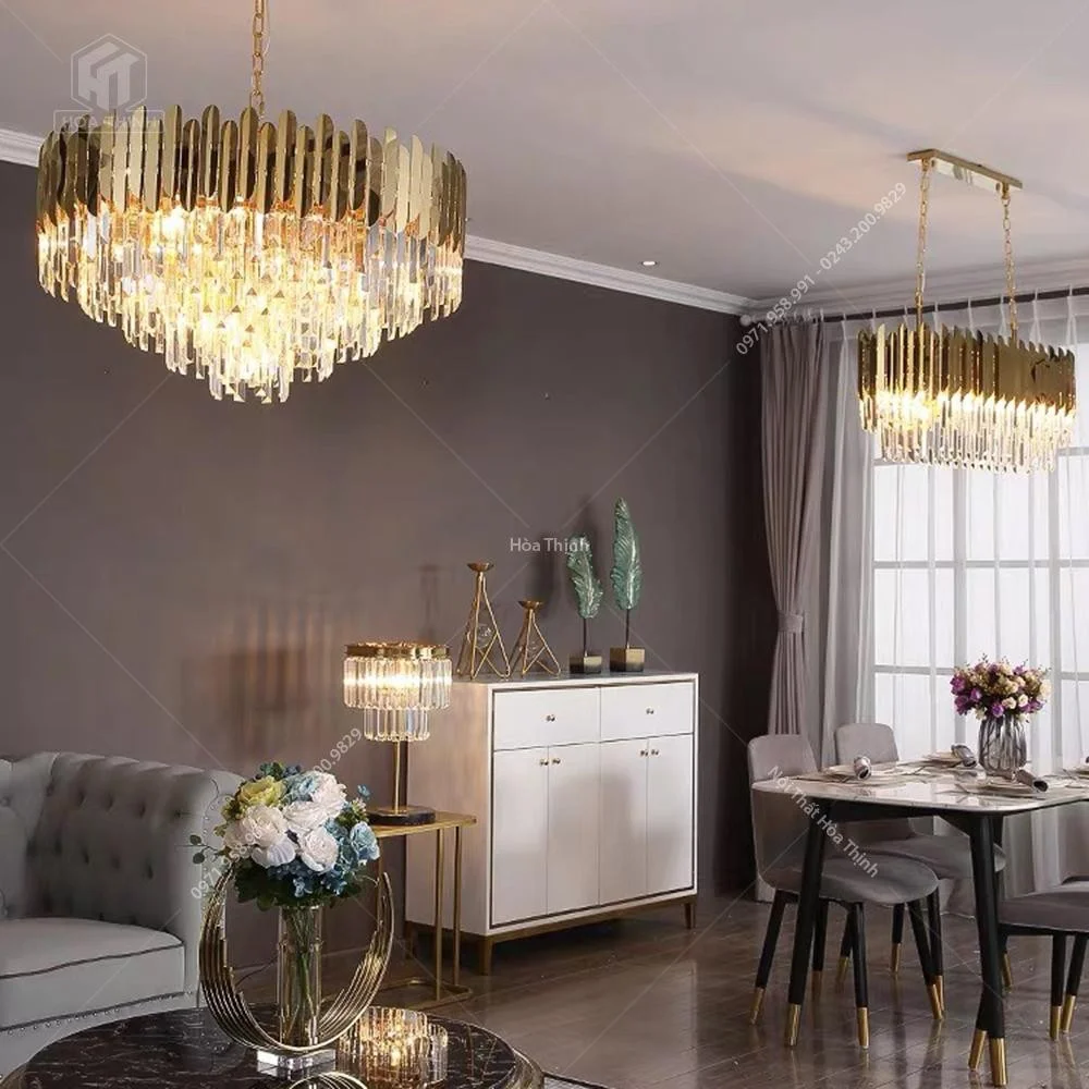 Đèn chùm pha lê HTPL-105