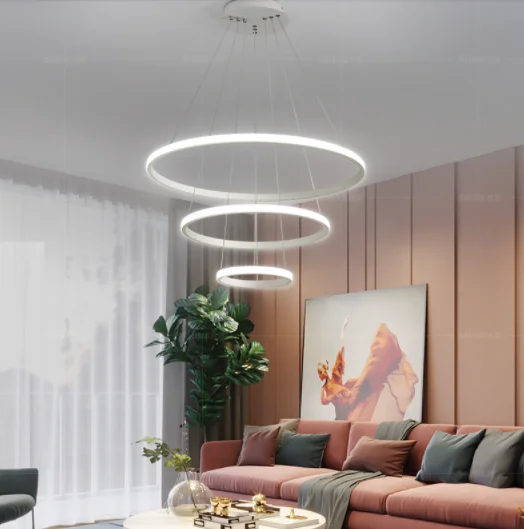 Đèn thả 3 vòng hiện đại HTDT-50 | Ảnh 2