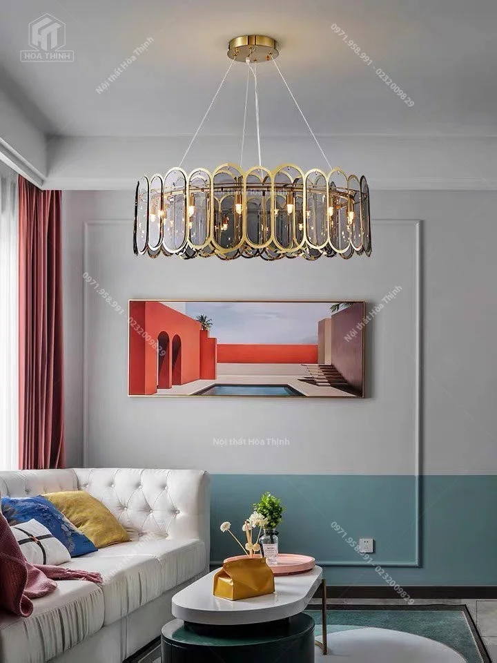 Đèn thả pha lê HTPL-113 Đèn thả pha lê HTPL-113