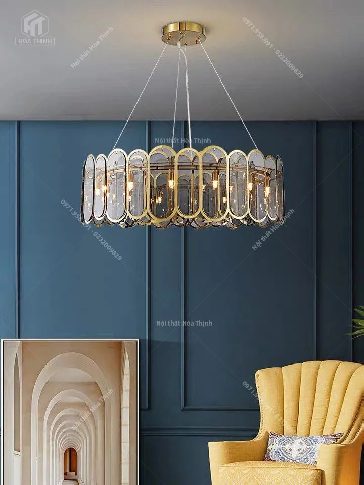 Đèn thả pha lê HTPL-113 Đèn thả pha lê HTPL-113