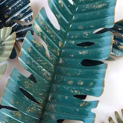 Tranh decor lá chuối HTSDC-2059