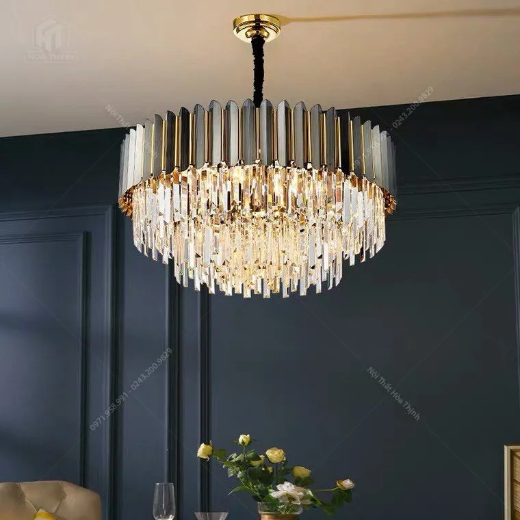 Đèn chùm pha lê Bally D60