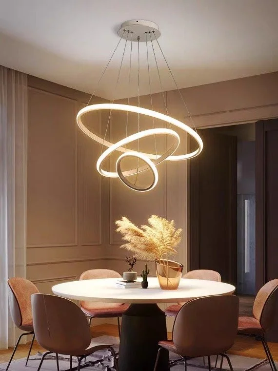 Đèn thả 3 vòng hiện đại HTDT-50