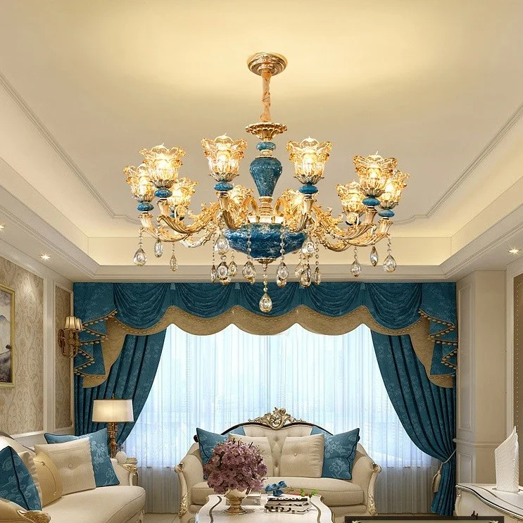 Đèn chùm đồng - Đèn chùm đồng cổ điển - Đèn chùm đồng tân cổ điển - Đèn chùm đồng cao cấp