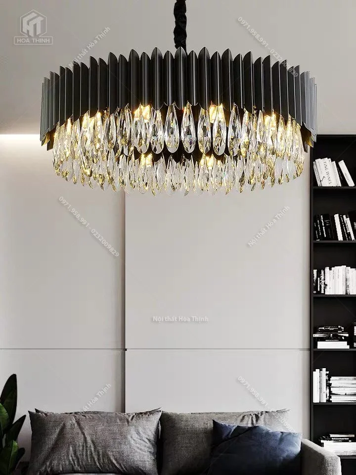 Đèn chùm pha lê HTPL-127 D60 Đèn chùm pha lê HTPL-127 D60