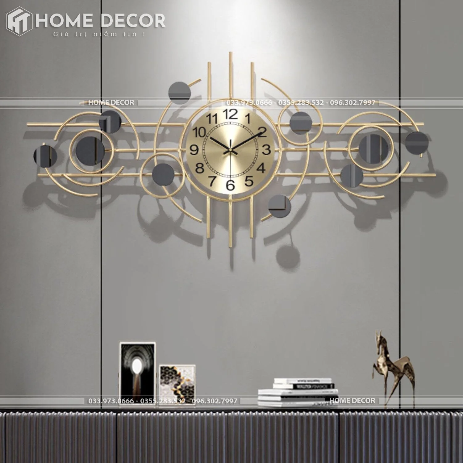 đồng hồ decor HTTB-DH05