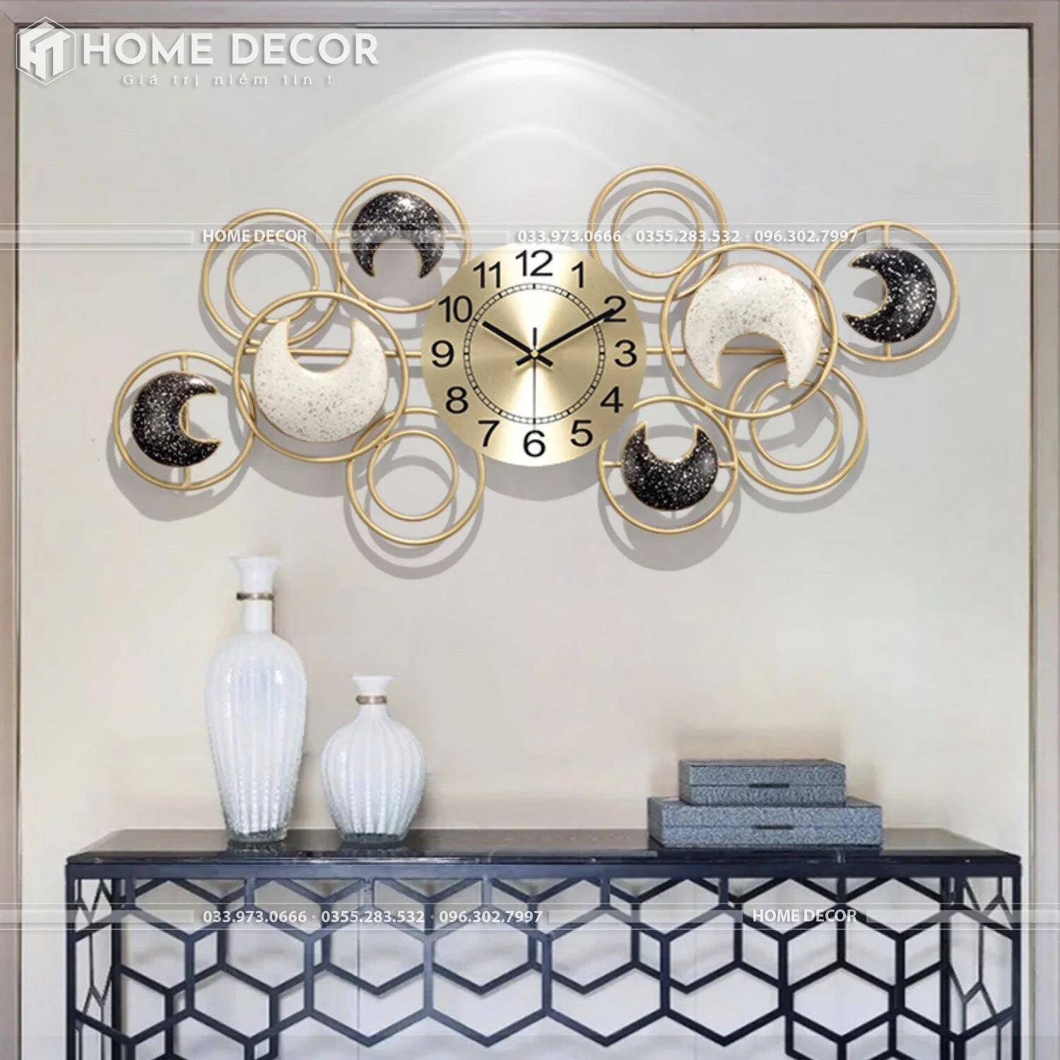 đồng hồ decor HTTB-DH06