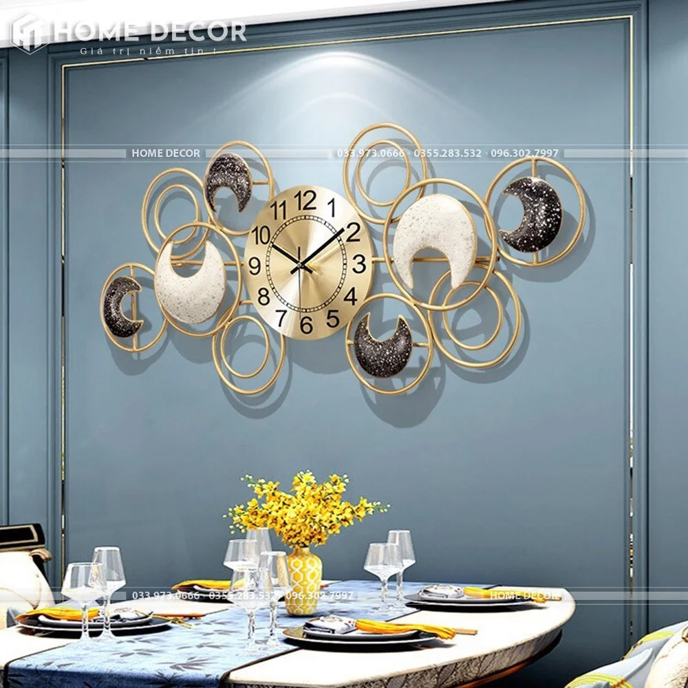 đồng hồ decor HTTB-DH06