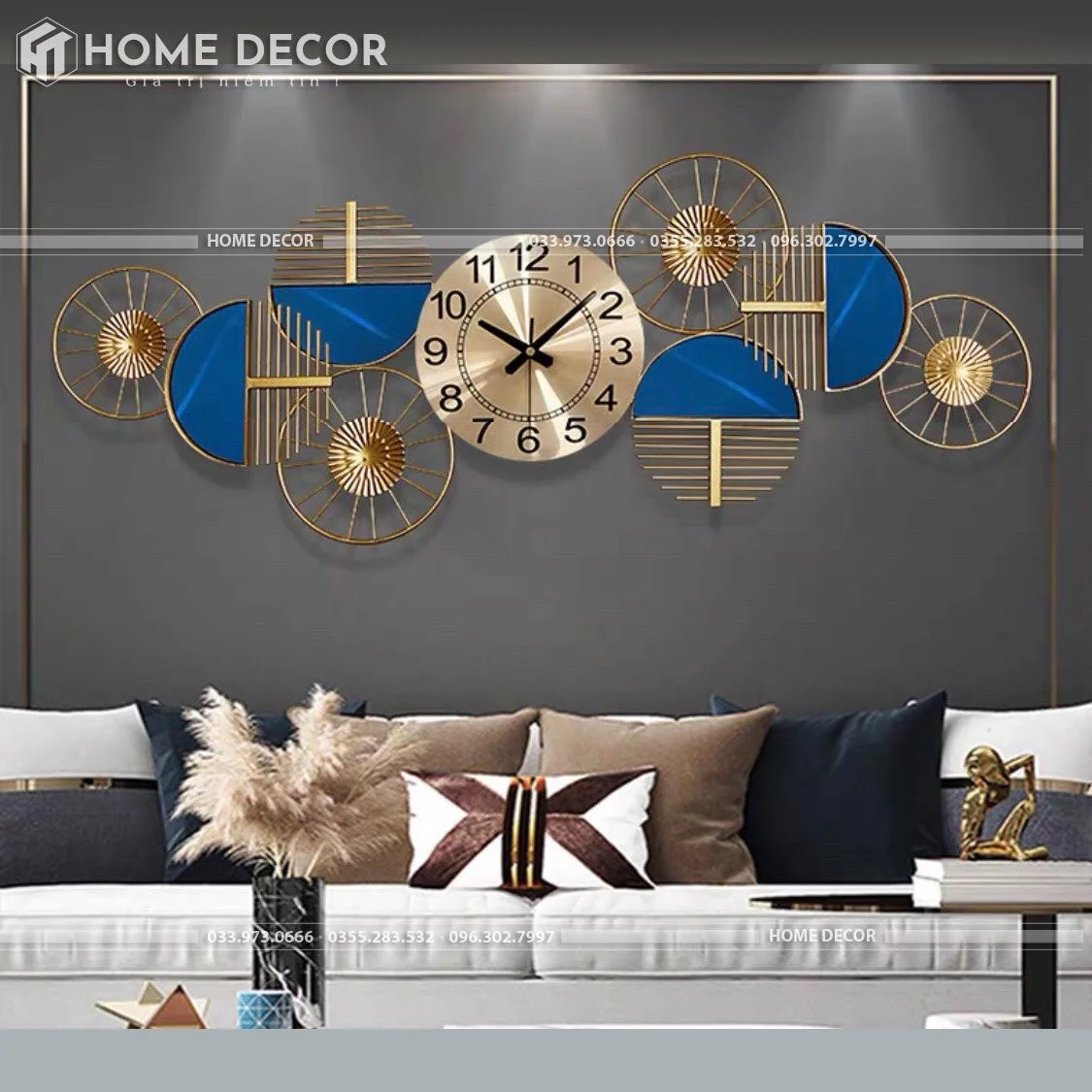 đồng hồ decor HTTB-DH03