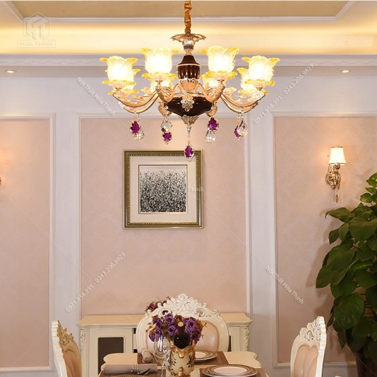 Đèn chùm cổ điển HTJ5/15 đèn chùm cổ điển HTJ5/15