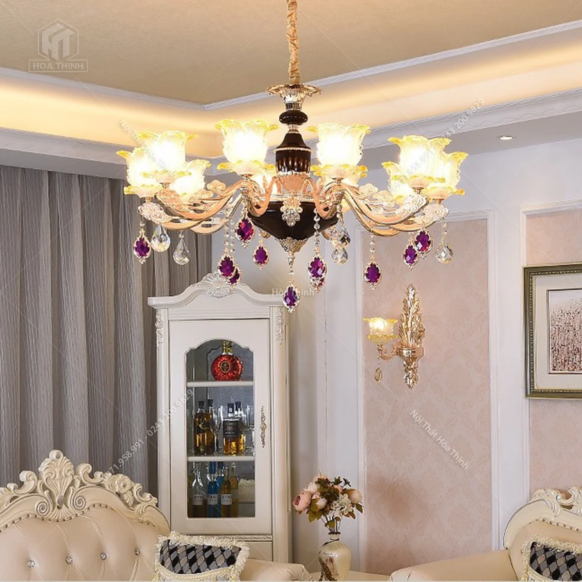 Đèn chùm cổ điển HTJ5/15 đèn chùm cổ điển HTJ5/15