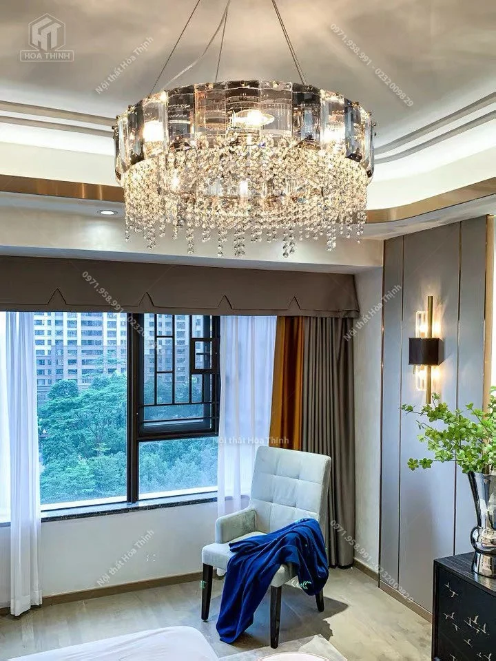 Đèn chùm pha lê HTPL-129 D80