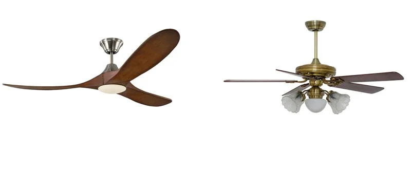 quạt trần đèn 3 cánh