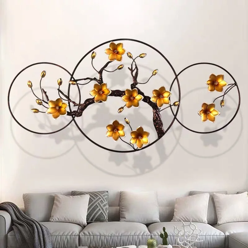 tranh decor hoa mai vàng HTTDC-2103