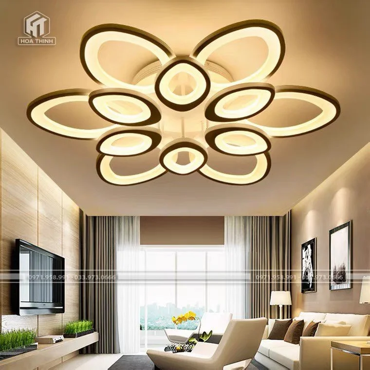 Đèn trần phòng ngủ hiện đại