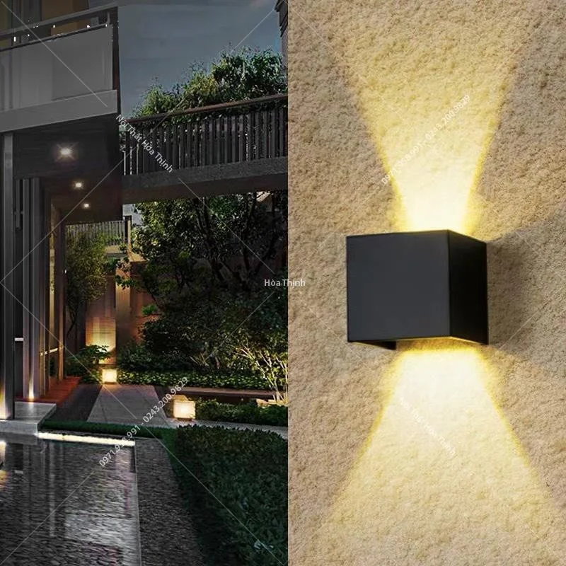 đèn hắt tường trang trí cầu thang