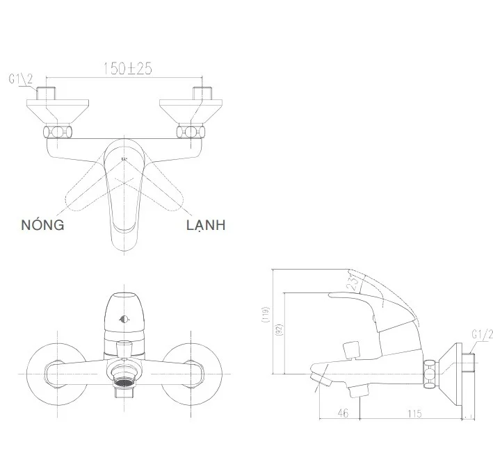 ban-ve-ky-thuat-inax-bfv-v1303